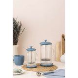 French Press Kaffeezubreiter, Luxe, taubenblau, 350 ml