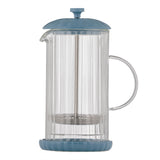 French Press Kaffeezubreiter Luxe, taubenblau, 1 L