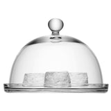 LSA | Speiseglocke VIENNA, klar, Ø25cm, 2-tlg