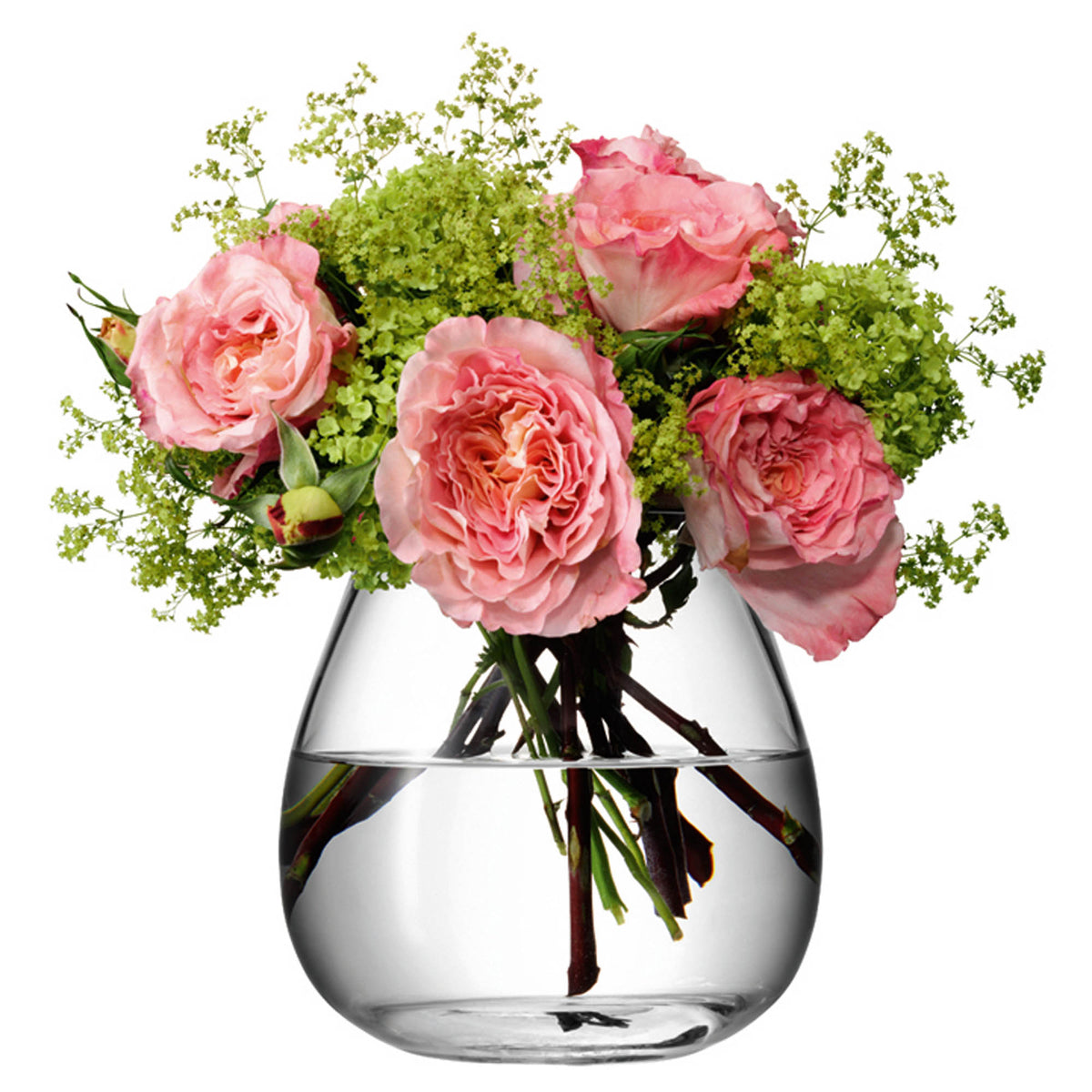LSA | Vase FLOWER, klar, H17cm