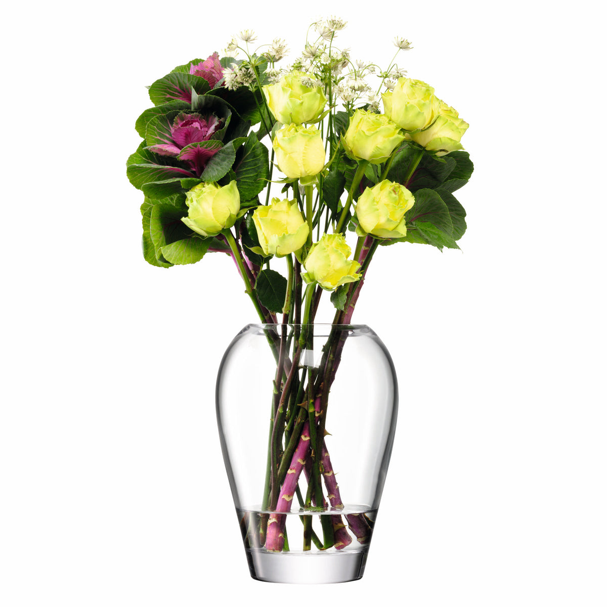 LSA | Vase FLOWER, klar, H25cm