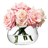 LSA | Vase FLOWER, klar, H11.5cm