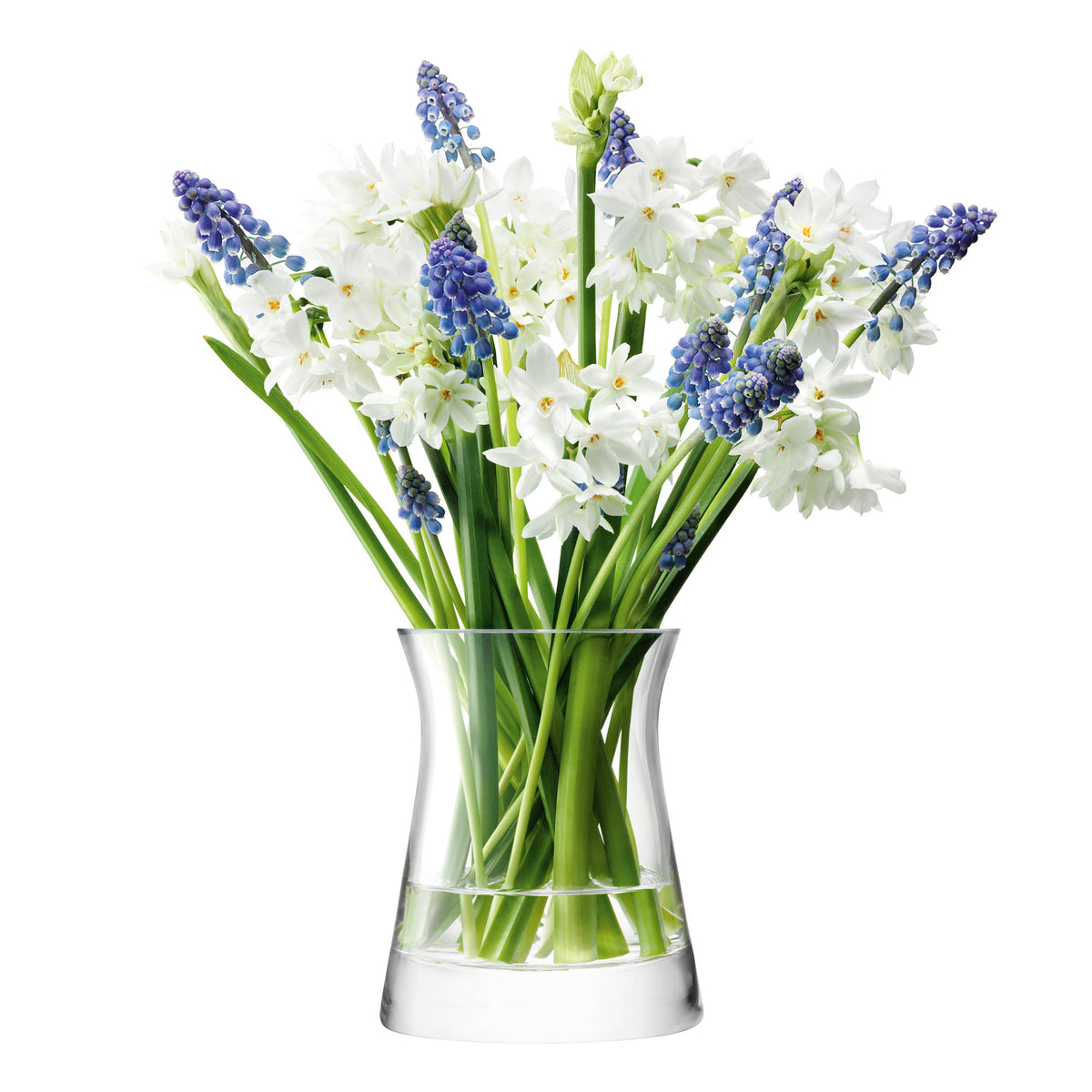LSA | Vase FLOWER, klar, H13cm