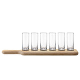 LSA | Vodka-Set PADDLE, mehrfarbig, L40cm