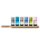 LSA | Vodka-Set PADDLE, mehrfarbig, L40cm