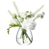LSA | Vase FLOWER, klar, H9.5cm