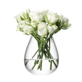 LSA | Vase FLOWER, klar, H9.5cm