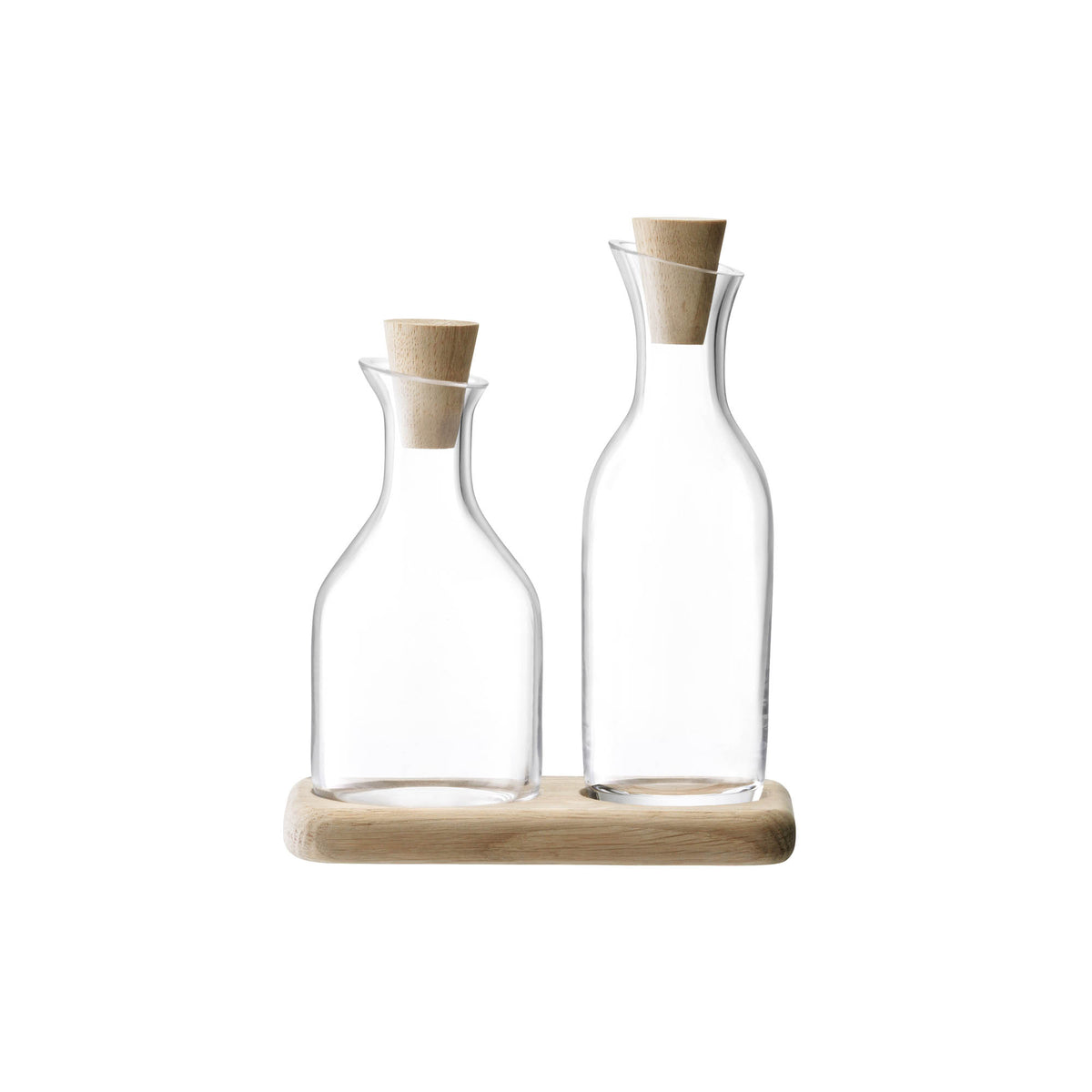 LSA | Essig&Öl-Set SERVE, klar, L15cm