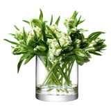 LSA | Vase COLUMN, klar, Ø17cm