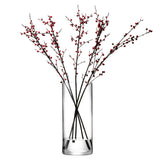 LSA | Vase COLUMN, klar, Ø18cm