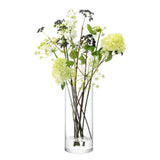 LSA | Vase COLUMN, klar, Ø18cm