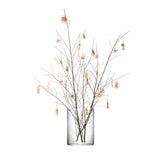 LSA | Vase, COLUMN, glasklar, H40 cm