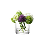 LSA | Vase COLUMN, klar, Ø12cm