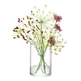 LSA | Vase COLUMN, klar, Ø17cm