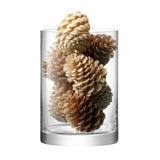LSA | Vase COLUMN, klar, Ø17cm