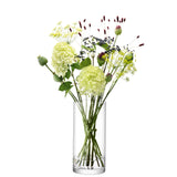 LSA | Vase COLUMN, klar, Ø17cm