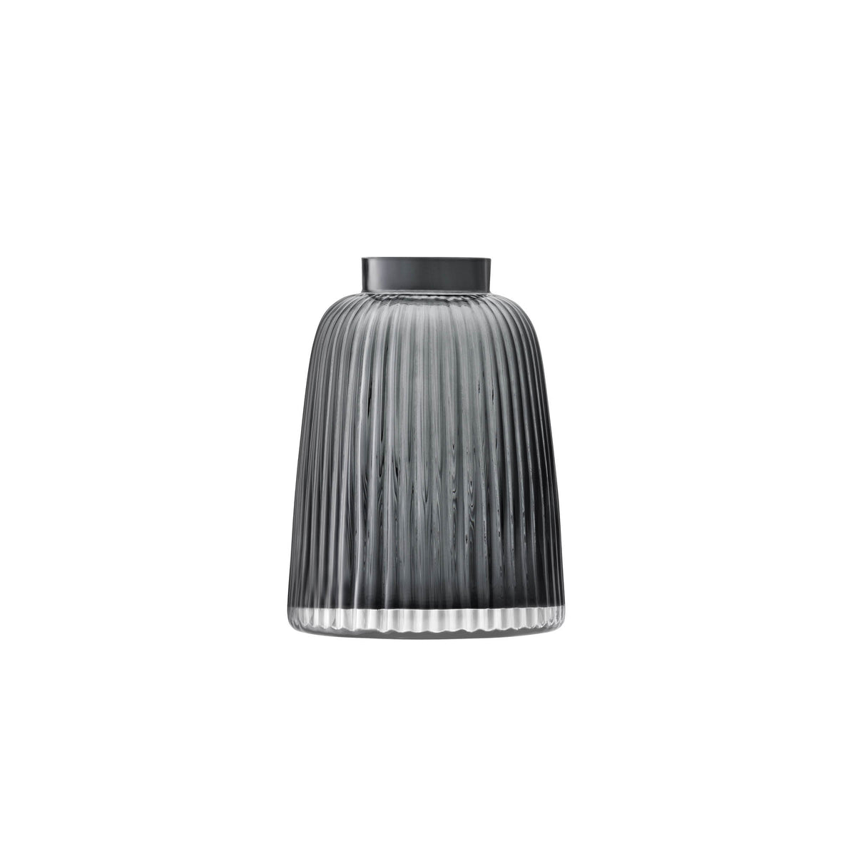 LSA | Vase PLEAT, Grey, H26cm