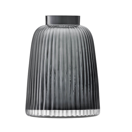 LSA | Vase PLEAT, Grey, H26cm