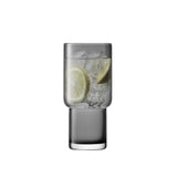 LSA | Longdrinkgläser, UTILITY, grau, 390 ML, 2er Set