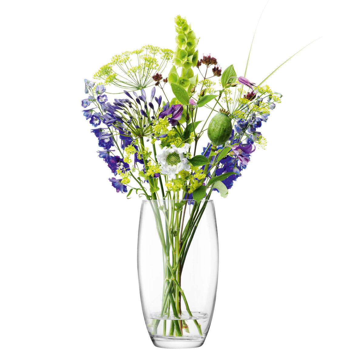LSA | Vase FLOWER, klar, H29cm