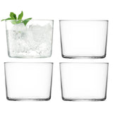 LSA | Tumbler GIO, klar, 220ml, 4er Set