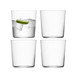 LSA | Tumbler GIO, klar, 390ml, 4er Set