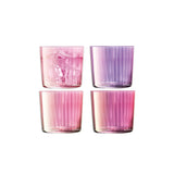 LSA | Tumbler GEMS, berry, 310ml, 4er Set