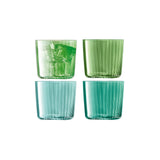 LSA | Tumbler GEMS, smaragd, 310ml, 4er Set