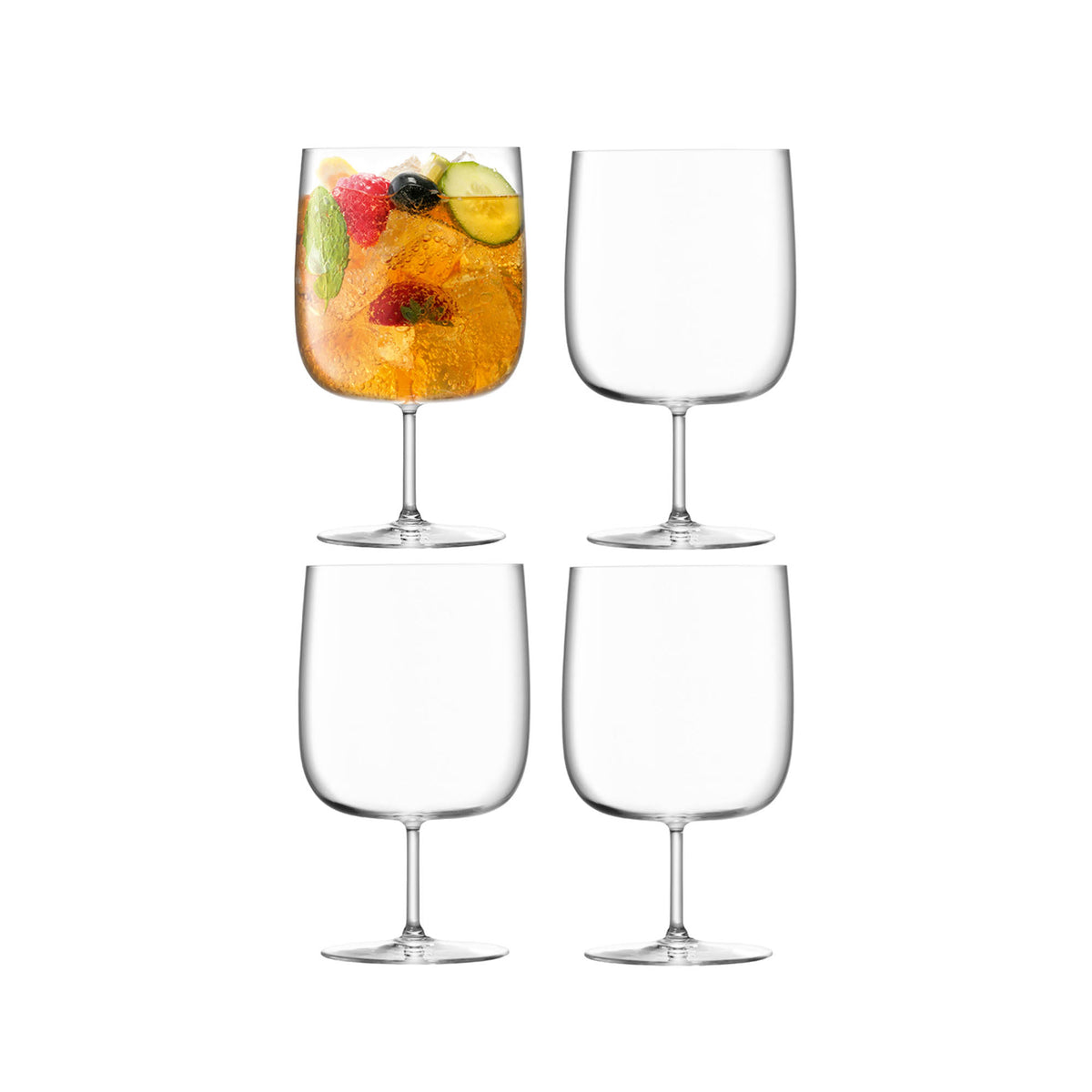 LSA | Bierglas BOROUGH, klar, 625ml, 4er Set