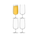 LSA | Bierglas BOROUGH, klar, 440ml, 4er Set