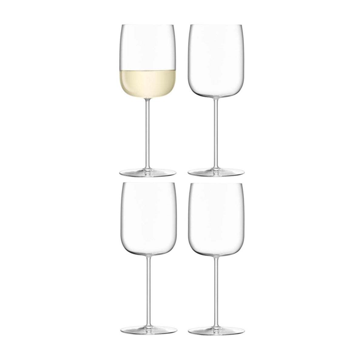 LSA | Weinglas BOROUGH, klar, 380ml, 4er Set