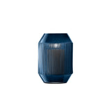 LSA | Vase ROTUNDA, saphir, H26cm