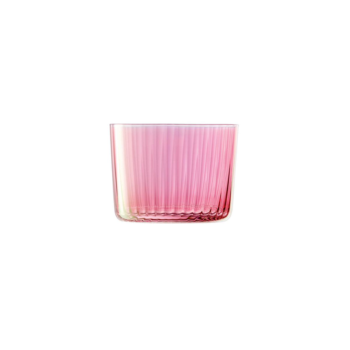 LSA | Kerzenhalter, GEMS, pink, H6,1 cm, 4er Set