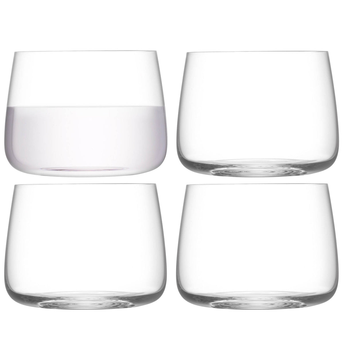 LSA | Weinglas METROPOLITAN, klar, 360ml, 4er Set