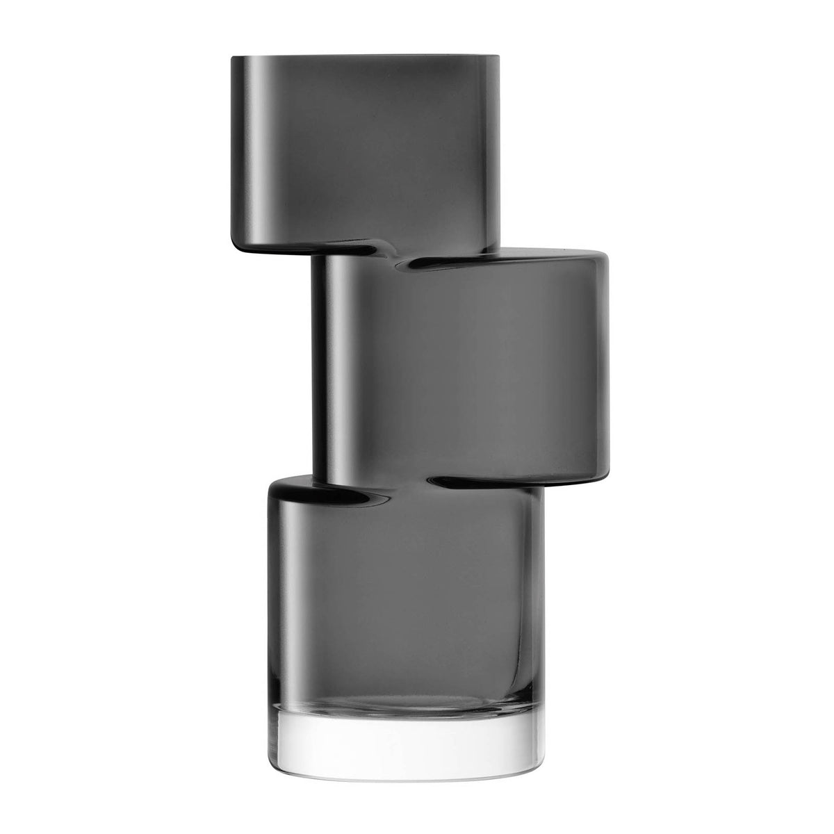 LSA | Vase TIER, grau, H26cm