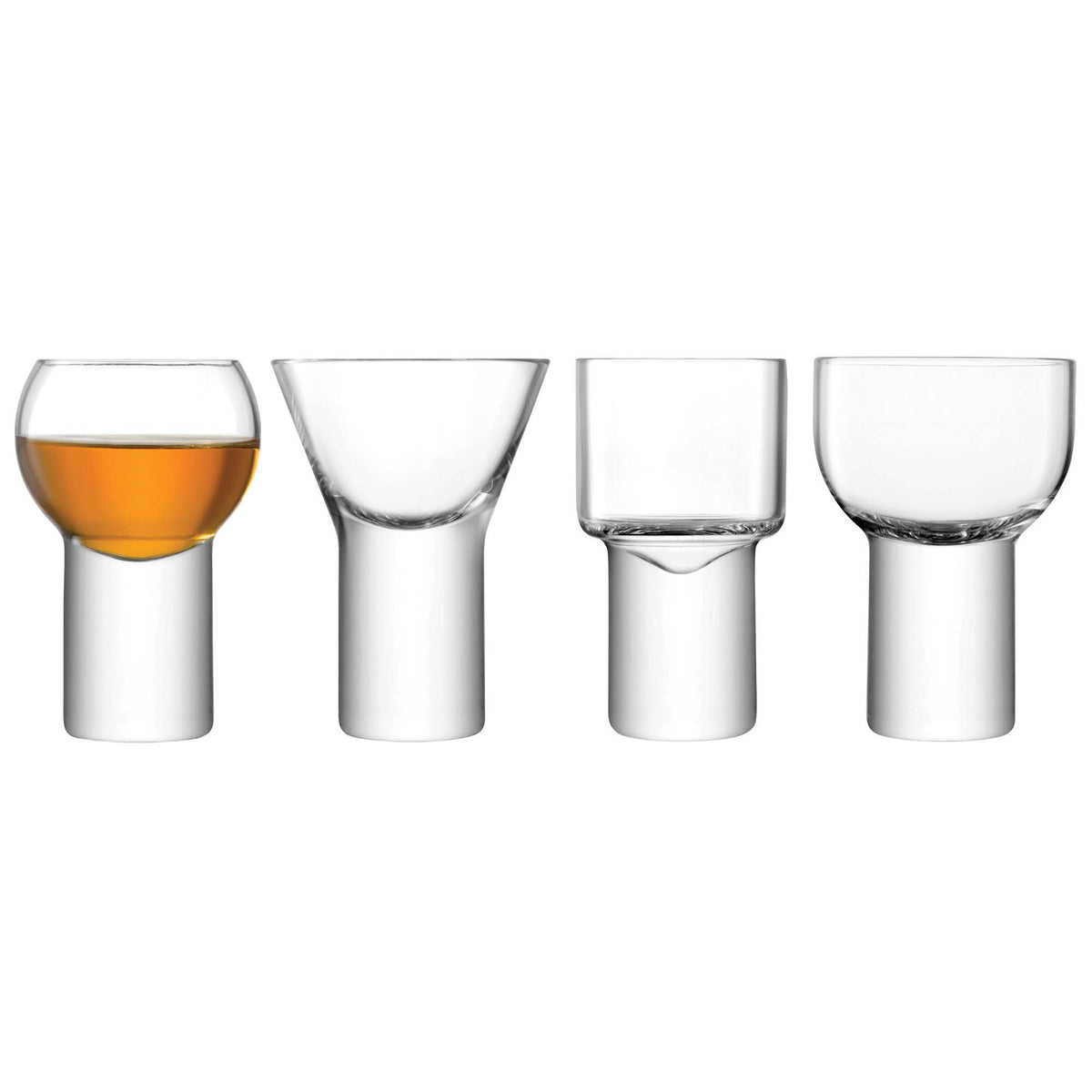 LSA | Likörglas BORIS, klar, 60-90ml, 4er Set