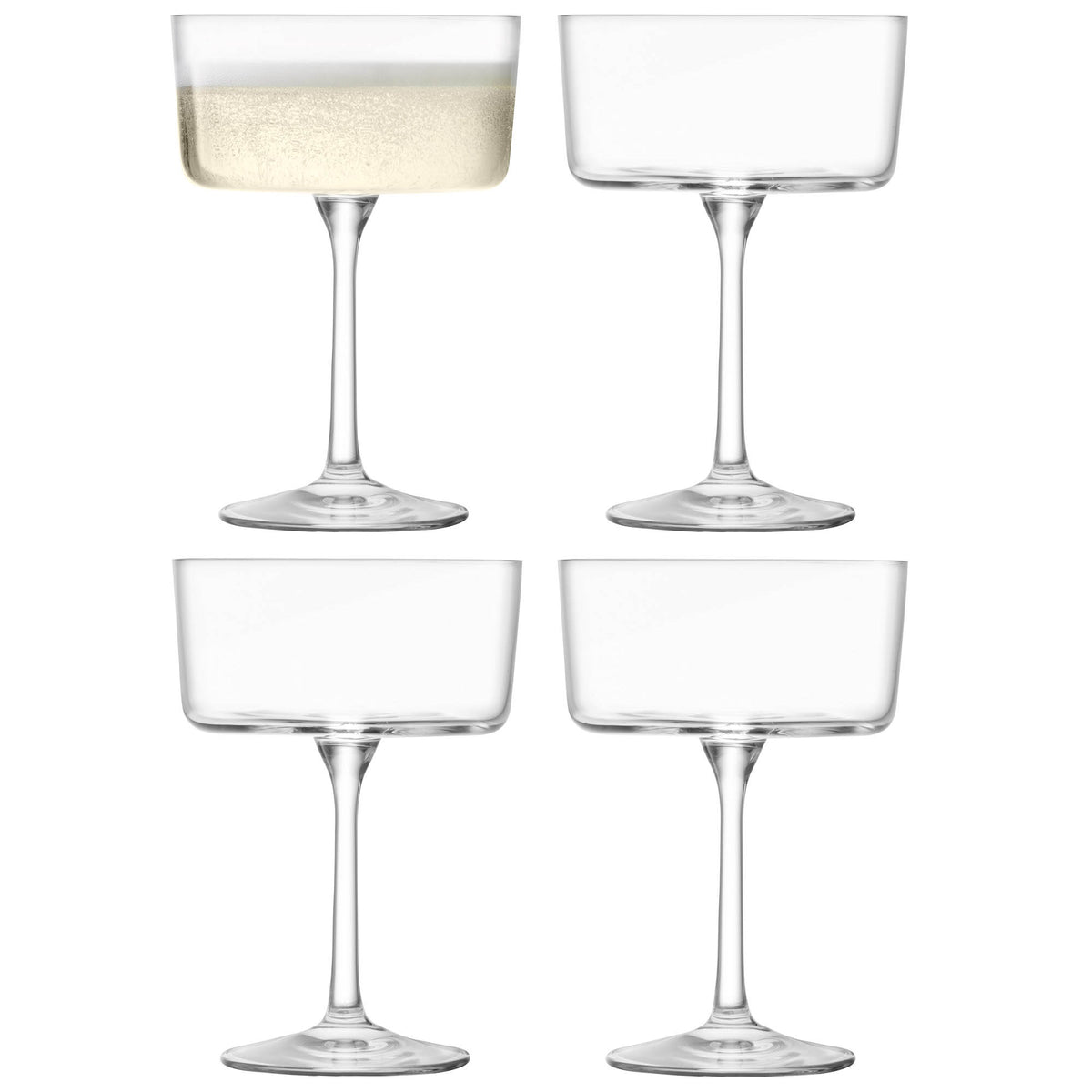 LSA | Cocktailglas GIO, klar, 230ml, 4er Set