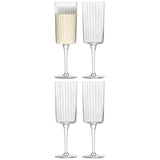 LSA | Sektglas GIO LINE, klar, 210ml, 4er Set