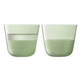 LSA | Tumbler ARC CONTRAST, grün, 260ml, 2er Set