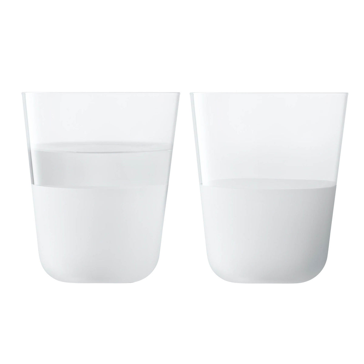 LSA | Tumbler ARC CONTRAST, weiß, 380ml, 2er Set