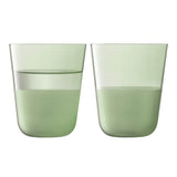 LSA | Tumbler ARC CONTRAST, grün, 380ml, 2er Set
