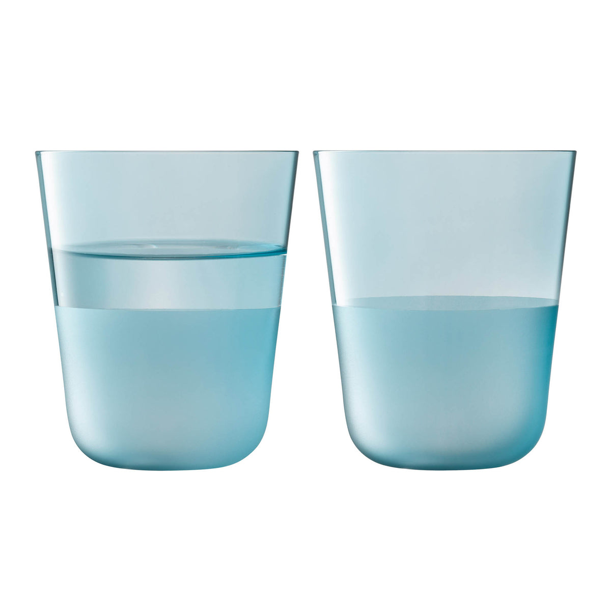 LSA | Tumbler ARC CONTRAST, blau, 380ml, 2er Set