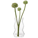 LSA | Vase, SCULPT, glasklar, H36 cm