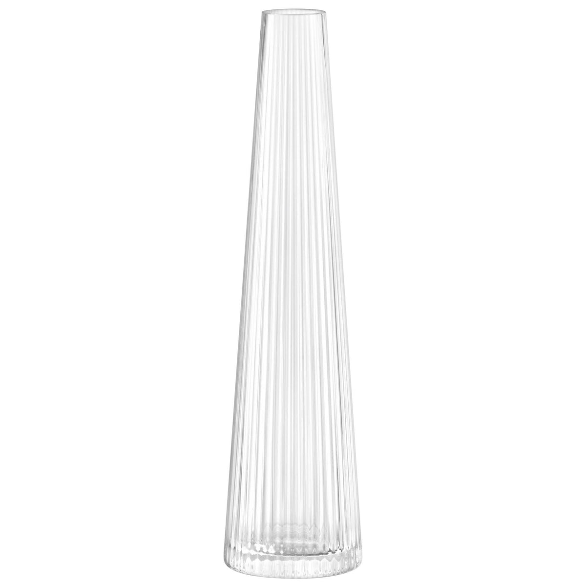 LSA | Kerzenhalter, BEACON, glasklar, 34 cm