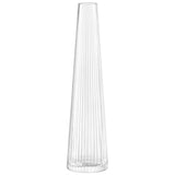 LSA | Kerzenhalter, BEACON, glasklar, 34 cm