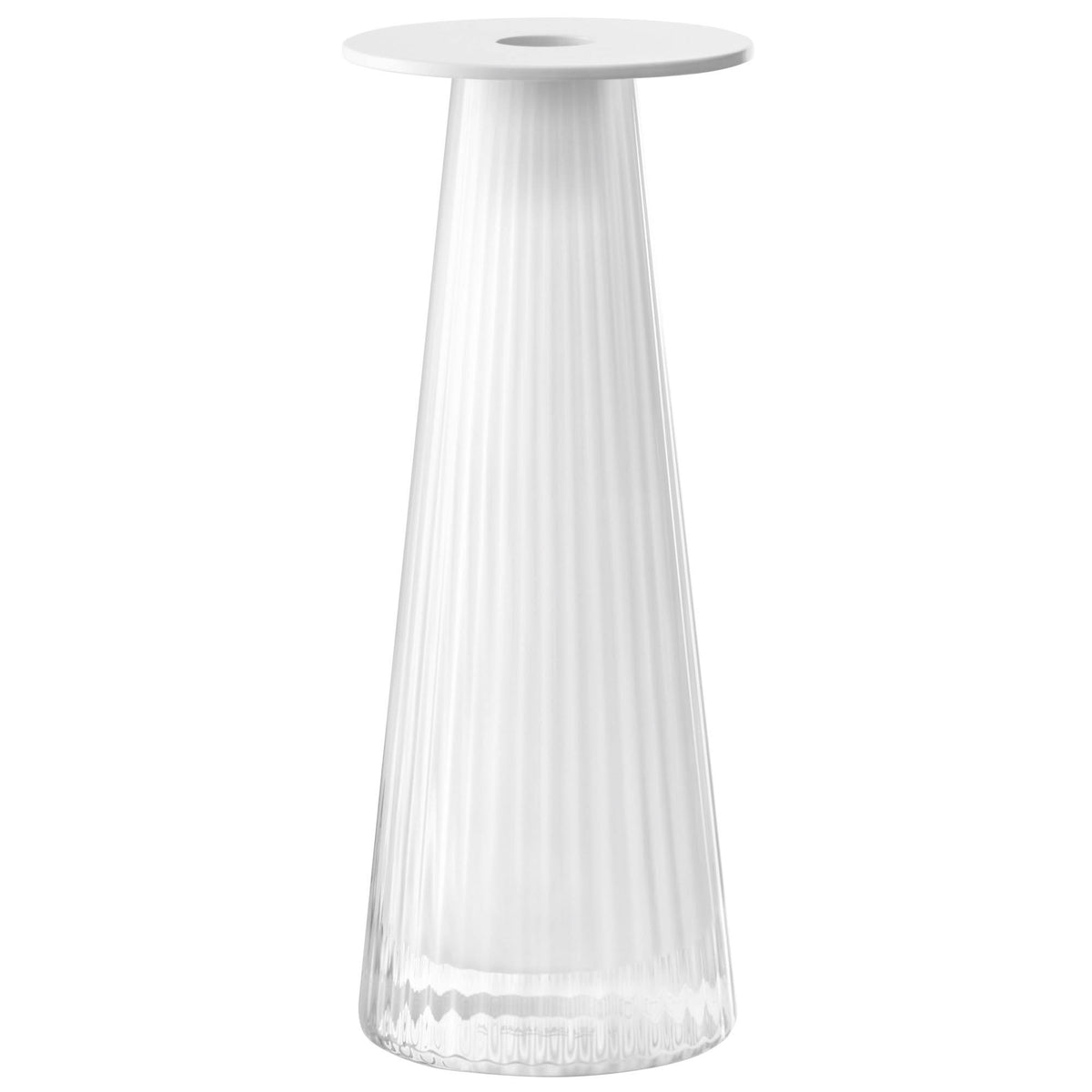 LSA | Kerzenhalter, BEACON, weiß, 22 cm