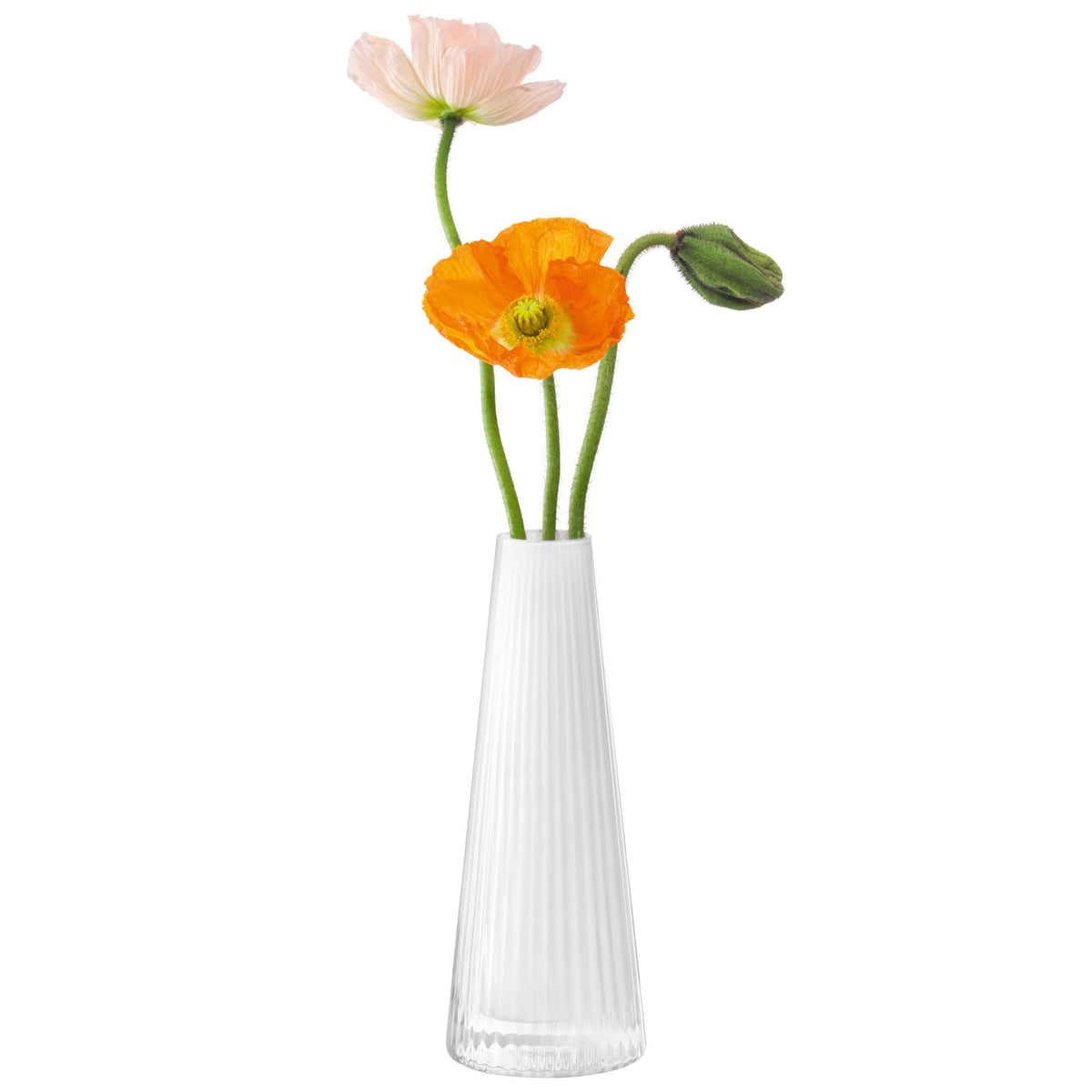 LSA | Kerzenhalter, BEACON, weiß, 22 cm