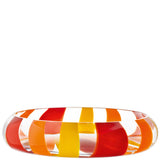 LSA | Servierschale FOLK, rot, Ø36cm