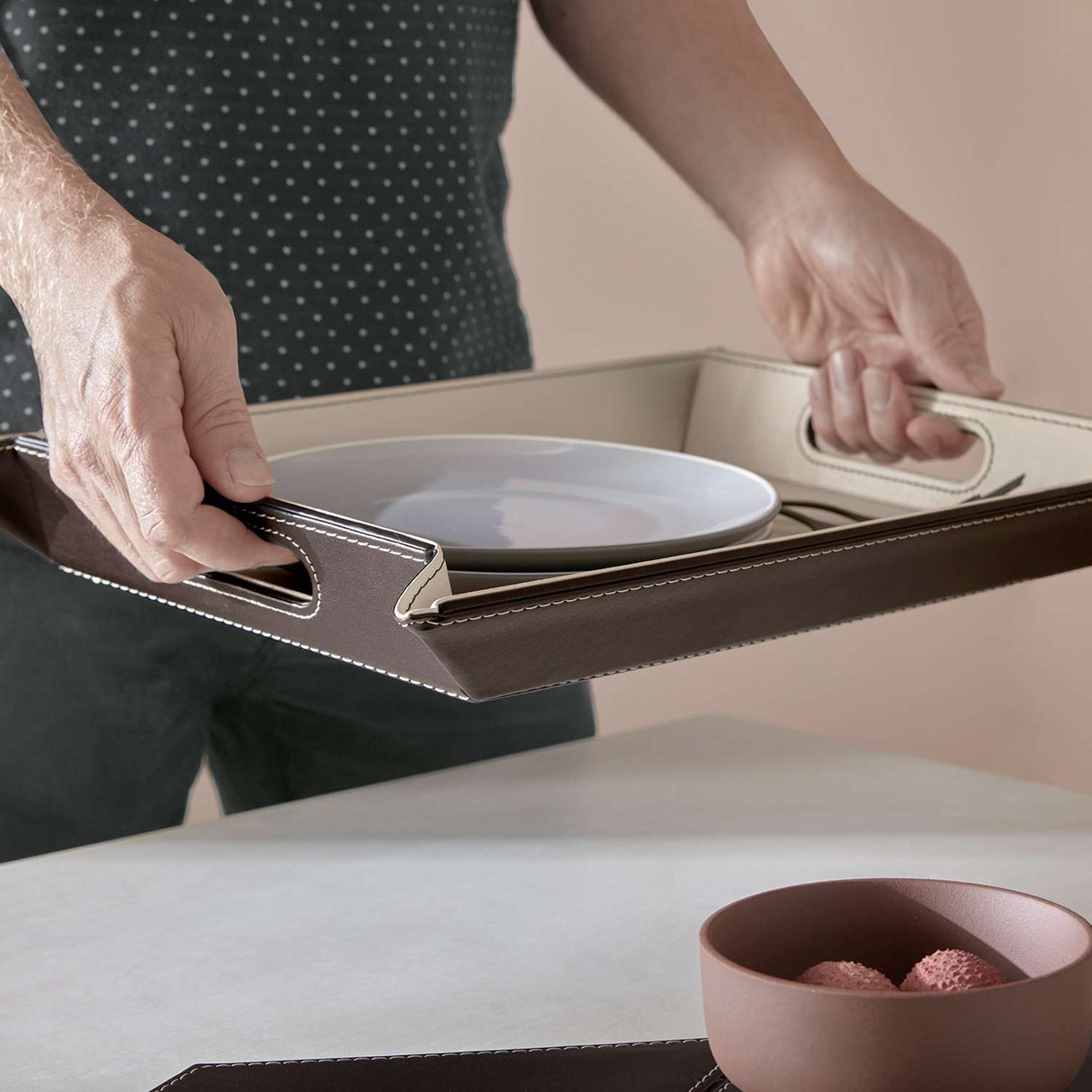 Wendetablett | 2in1 Tablett & Tischset DUO, klein