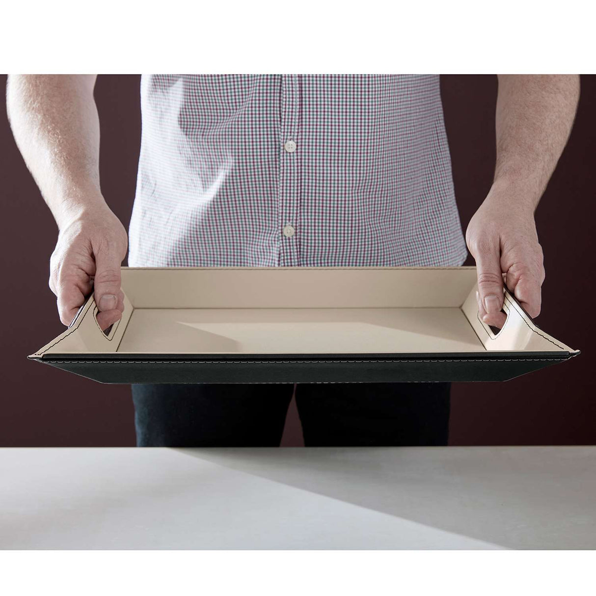Wendetablett | 2in1 Tablett & Tischset DUO, groß